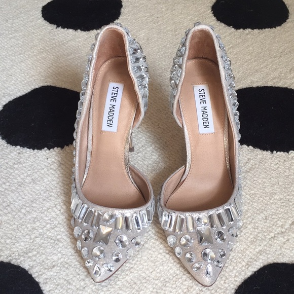 Steve Madden Galactik Rhinestones Heels - Picture 2 of 9